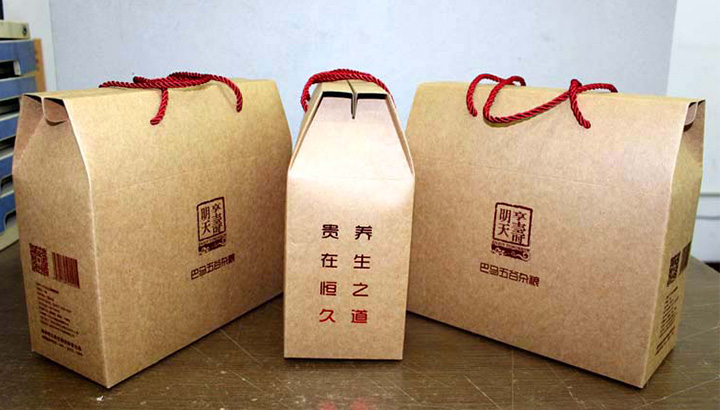 定制個(gè)性化禮盒包裝，助推五谷雜糧高大尚